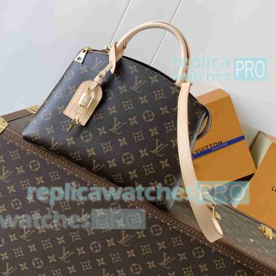 Replica L---V Monogram Grand Palais Brown Handbag Small Size